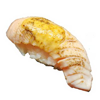 Salmón  caramelizado nigiri