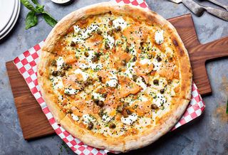 Pizza Saumon