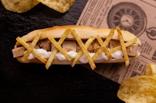 42 Montadito De Paleta De Cerdo Guisada Con Alioli