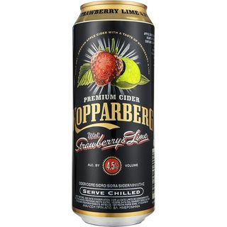 Kopparberg Cider fresa y lima lata 50 cl 