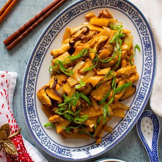 Poulet Pousse De Bambou