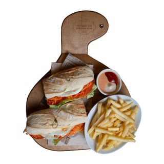 VEGETARIANA + BATATA FRITA