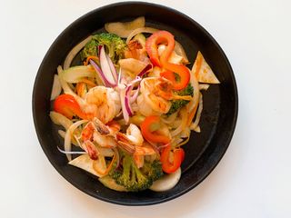 Krewetki po tajsku