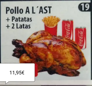 Menú 19