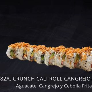 W82A. CRUNCH CALI ROLL CON CANGREJO