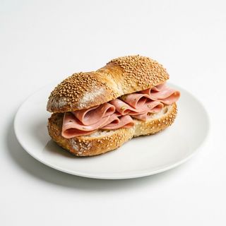 Mafalda con mortadella