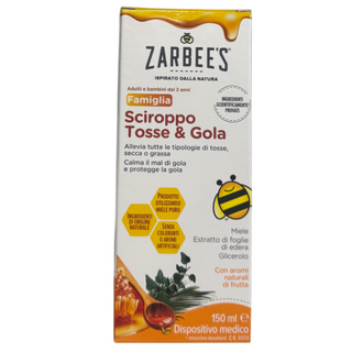 Zarbees Sciroppo Tosse E Gola Famiglia