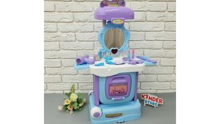 Трюмо чемодан 2в1 высота 42 см