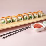 მომწვარი ფილადელფია ფორთოხლის ცედრით