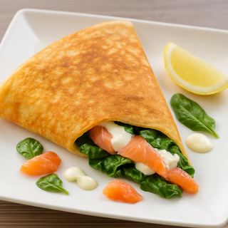 Crepe De Salmón Ahumado