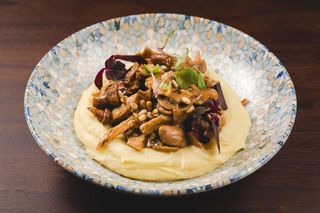 Ćuretina - jabuka i pečurke