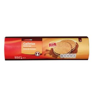 Maxi Galletas Rellenas de Chocolate Spar (500 gr)