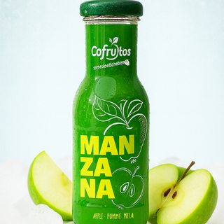 Zumo manzana Cofrutos cristal (20 ml.)