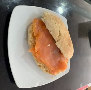 Mollete Salmón Ahumado