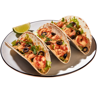 Такос з креветкою та гуакомоле (270 г)