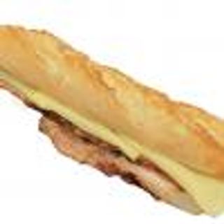 Sándwich de bacon y queso