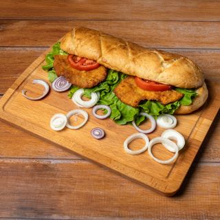 Bečka šnicla u somunu velika