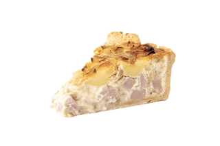 Quiche De Jamón York & Queso ( Ración)