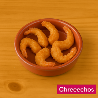 Gambas empanizadas (6 uds.)