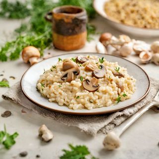 38. Risotto ai funghi porcini