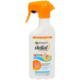 Spray Solar Hidratante Niños Fps 50+ Delial 300 Ml.