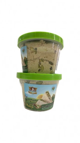 Халва кунжутная Shirreza с цельными фисташками (500 гр.)