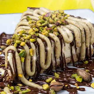 Cheesecake pistachio (nutella)