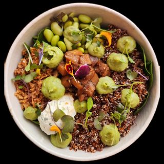 Ensalada Salmón Ahumado