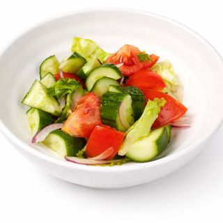 Салат по домашнему с маслом