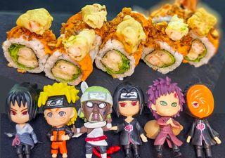 73. Sushi super Crujiente Uramaki De La Casa (8 Pzs.)