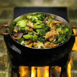 Brocolis Poulet