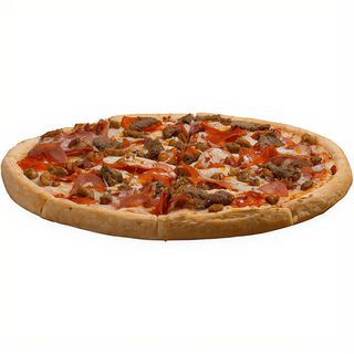 Kebab pizza