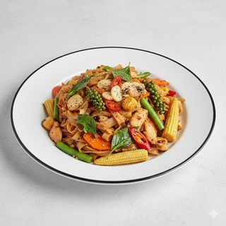 Pad khee mao