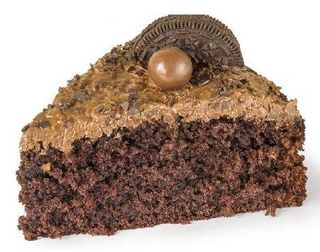 Fatia Bolo Crocante de Chocolate