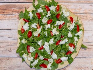 Focaccia primavera