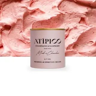 Helado Champagne & Raspberry - 100 Gr.