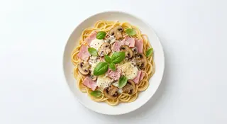 Paste Prosciutto & funghi
