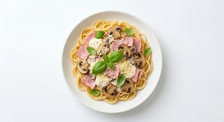 Paste Prosciutto & funghi