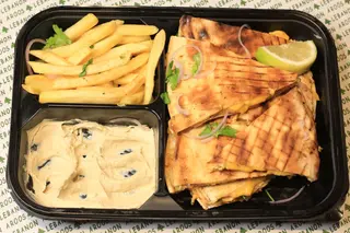 Arayess au Fromage et viande de Bœuf