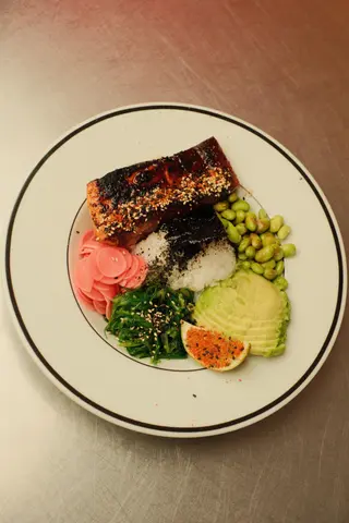 MISO HONEY GLAZED SALMON