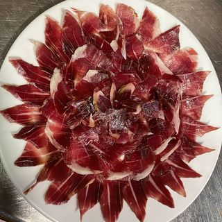 Jamón ibérico pata negra (ración)