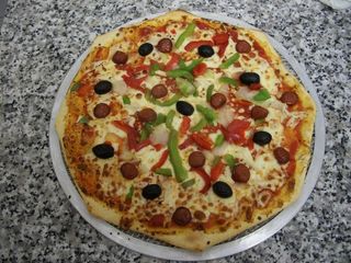 Pizza Merguez