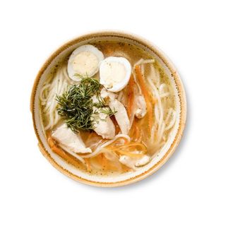 Куриный суп с лапшой