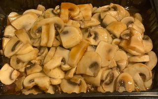 40В.пържени печурки със соев сос/550гр