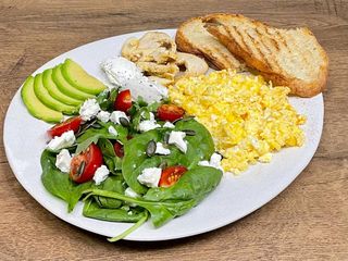 Скрембл з куркою