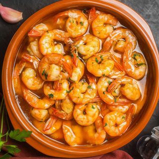 Gambas al ajillo