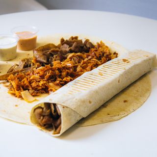 Kebab Tortilla bez surówki
