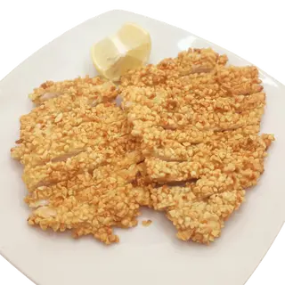 Pollo Frito Almendrado
