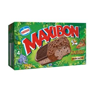 Helado Sandwich Maxibon Jungly Multipack 4x140 Ml.