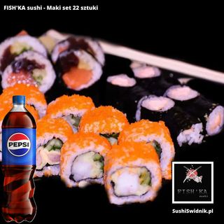 Maki Set 22szt + Pepsi 500ml